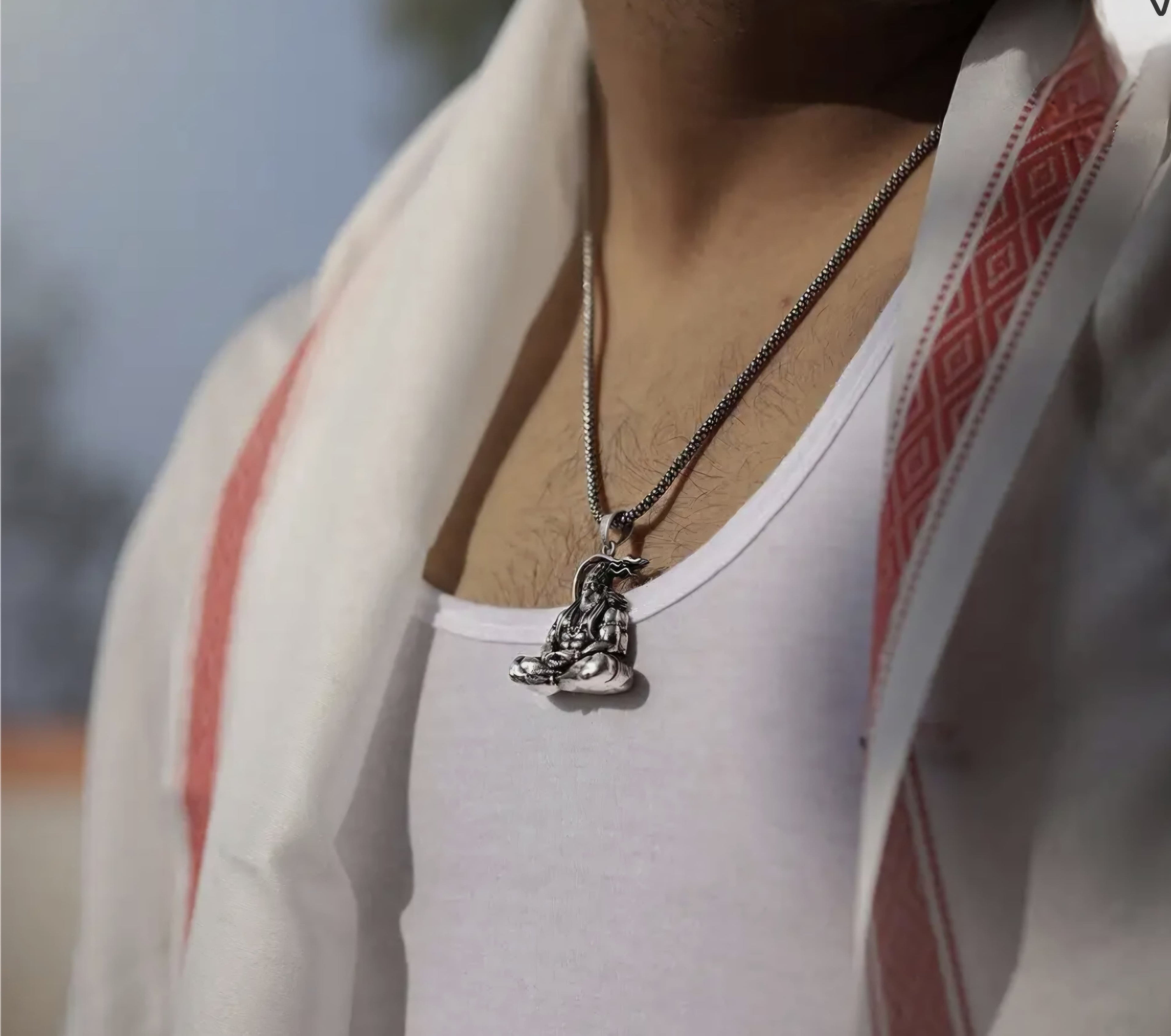 Lord Hanuman Tapasvi Pendant