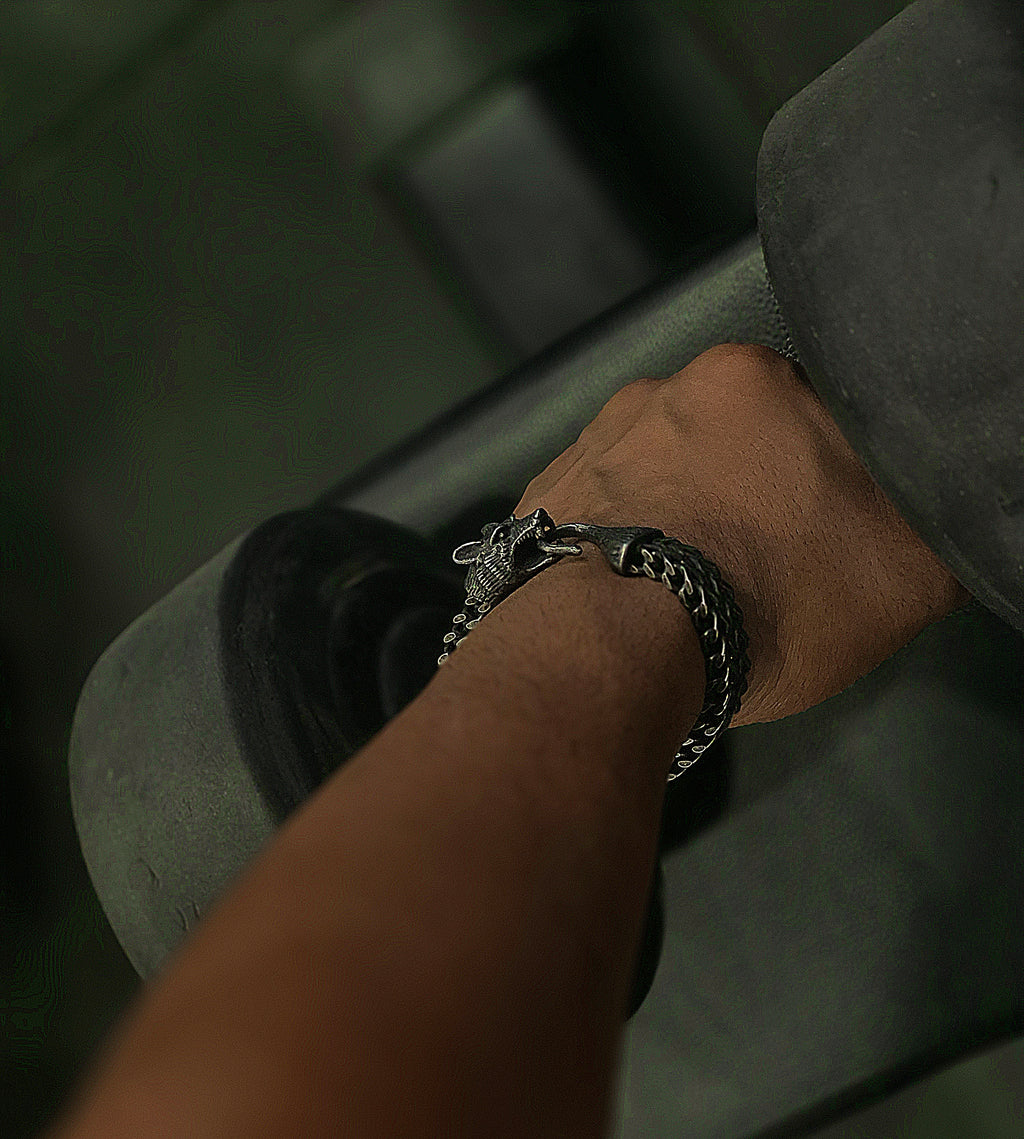 Fierce Viking Stainless Steel Wristband