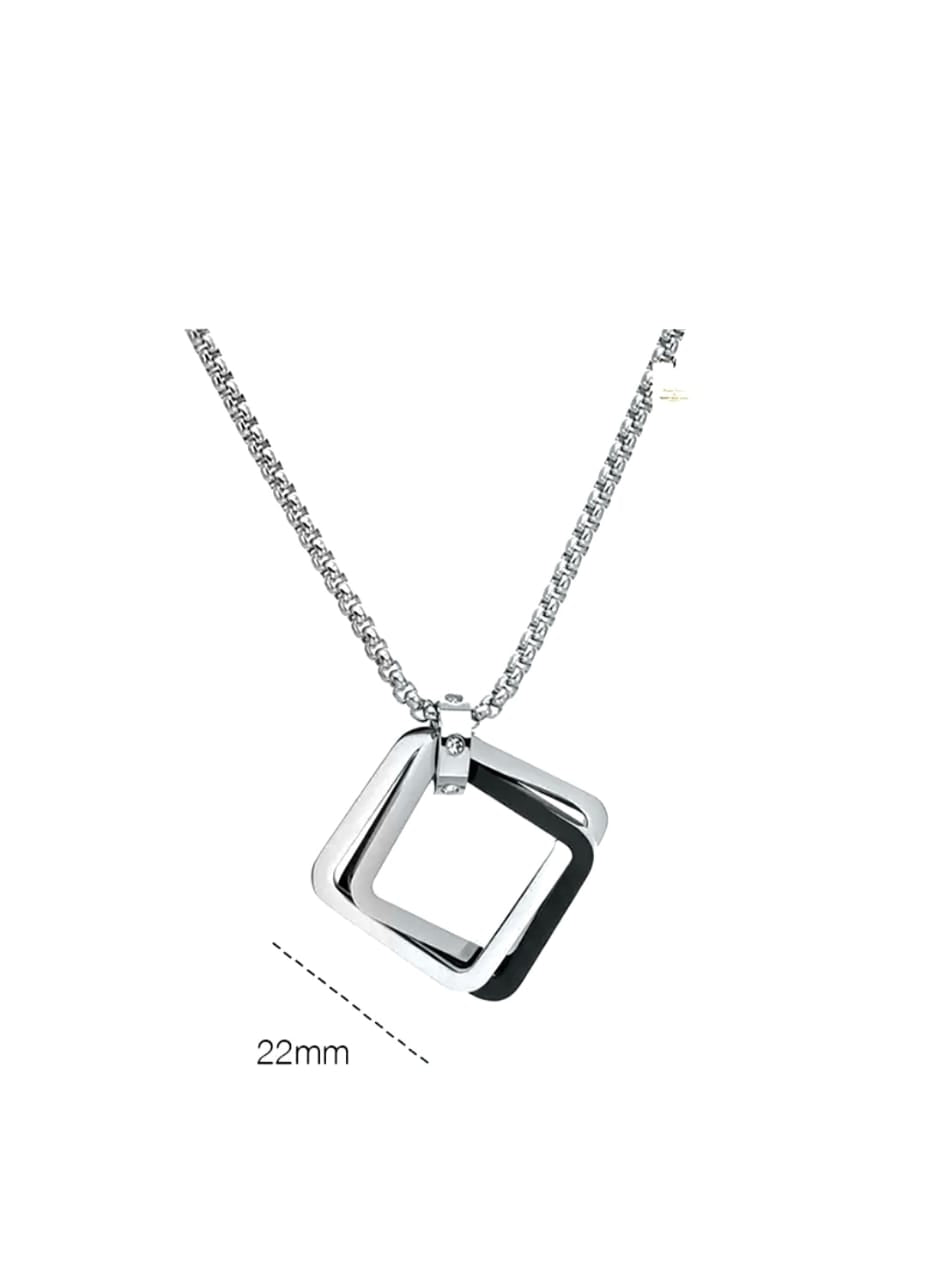 Silver-Tone Statement Necklace