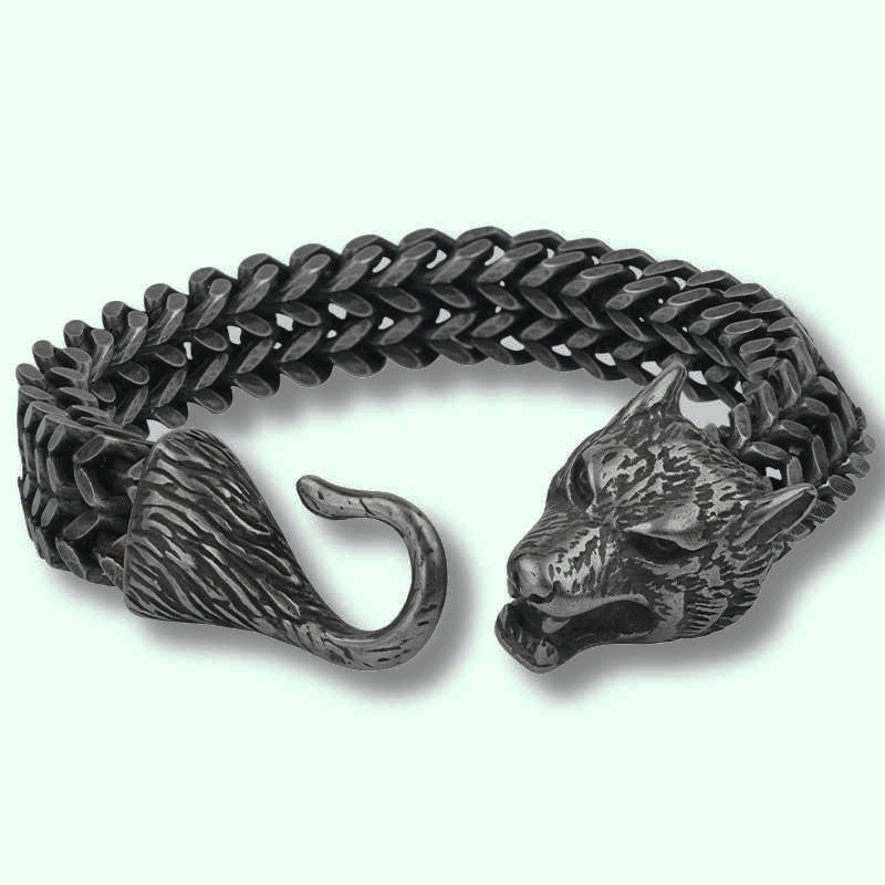 Fierce Viking Stainless Steel Wristband